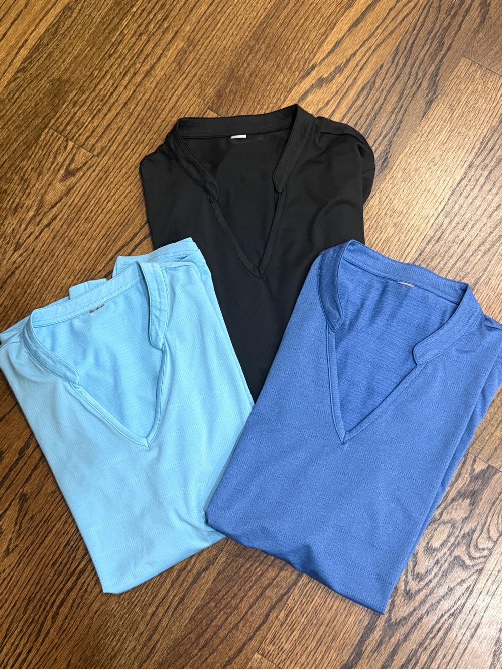 Set of 3 Women’s Moisture Wicking Short Sleeve Tops